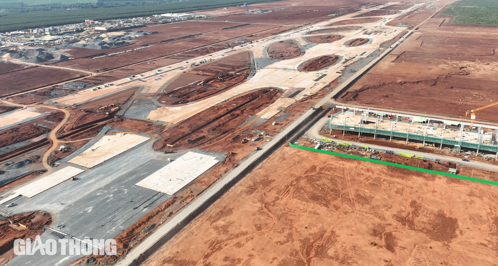 Hình hài nhà ga, đường băng sân bay Long Thành sau 1 năm khởi động- Ảnh 5. Hình hài nhà ga, đường băng sân bay Long Thành sau 1 năm khởi động- Ảnh 5.