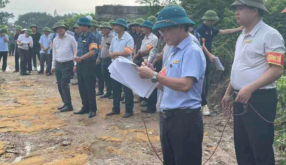 H&agrave; Nội cưỡng chế thu hồi đất l&agrave;m đường trục ph&iacute;a Nam tỉnh H&agrave; T&acirc;y cũ- Ảnh 1.