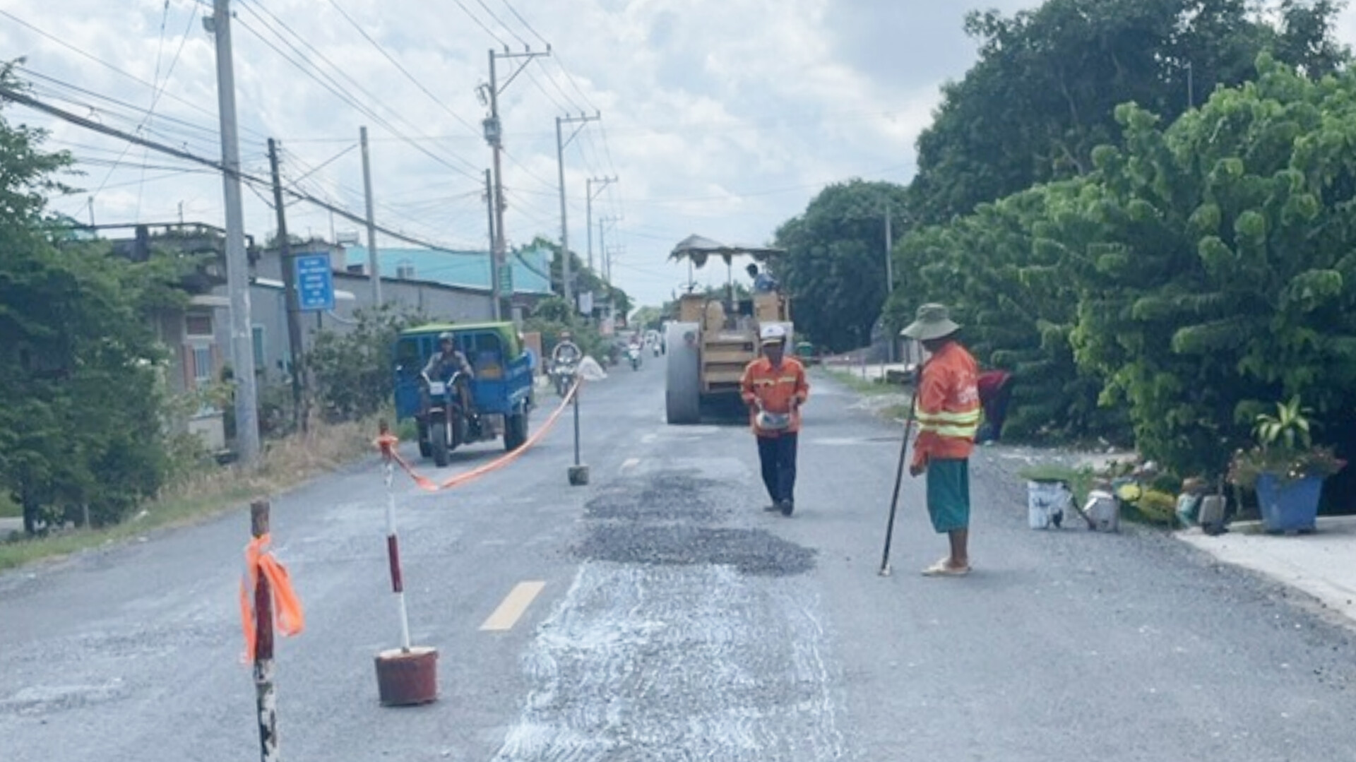 An Giang: Khắc phục đường đầy ổ g&agrave; sau phản &aacute;nh của B&aacute;o Giao th&ocirc;ng- Ảnh 1.