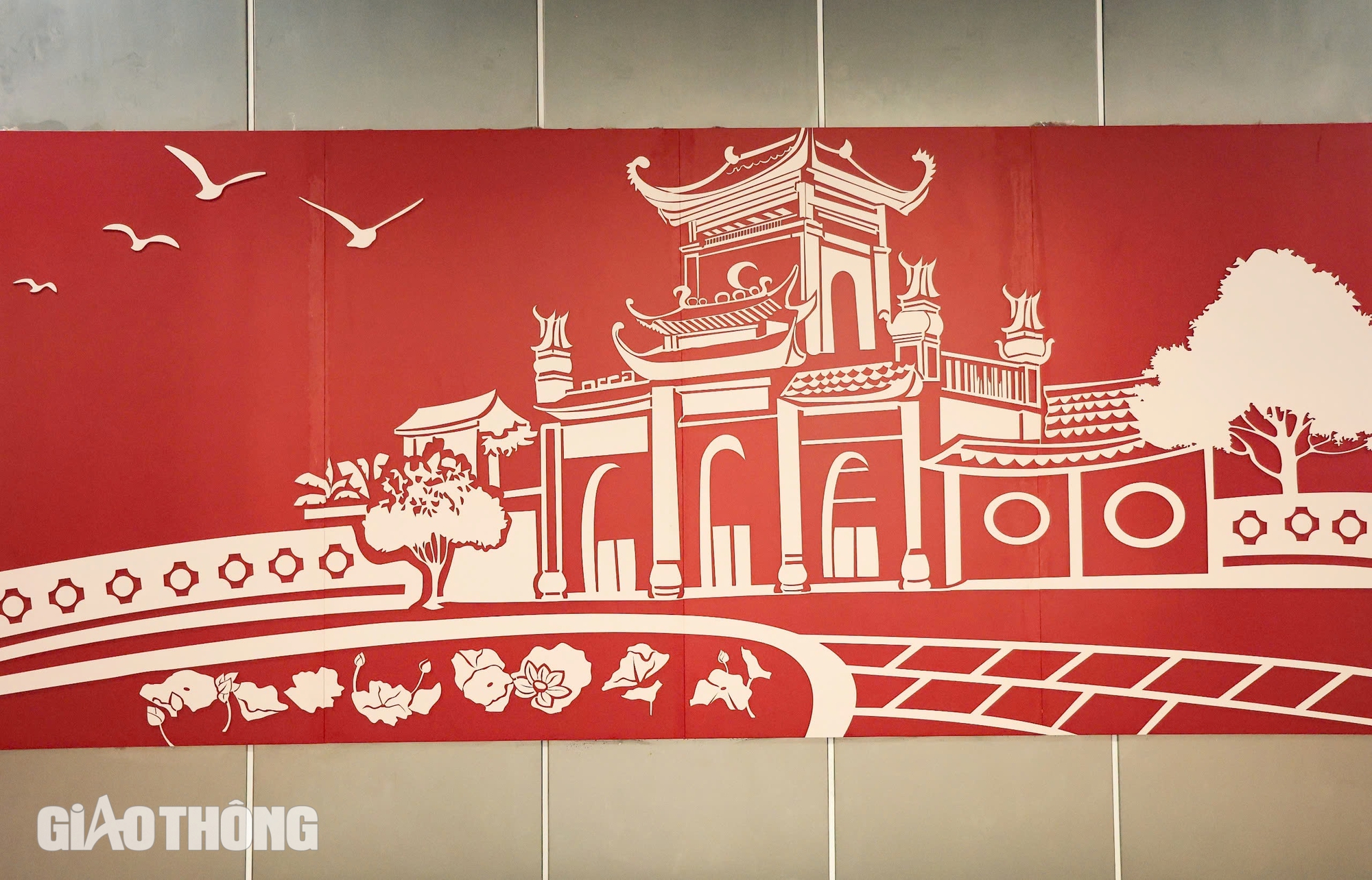 Bất ngờ với bức tranh đặc biệt tại c&aacute;c nh&agrave; ga metro Nhổn - ga H&agrave; Nội- Ảnh 6.