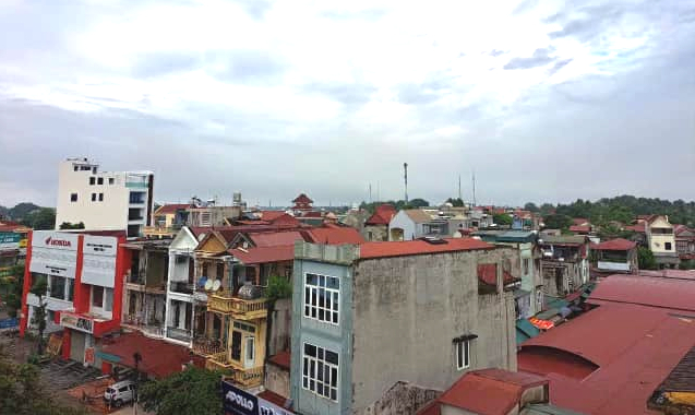 Thực hư h&agrave;ng loạt m&aacute;i nh&agrave; ở Thanh H&oacute;a vẽ h&igrave;nh cờ Tổ quốc- Ảnh 2.