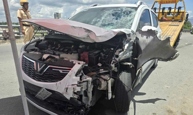 Ba nạn nh&acirc;n bị &ocirc; t&ocirc; t&ocirc;ng tr&ecirc;n cầu Cồn Khương ở Cần Thơ sức khỏe ra sao?- Ảnh 1.