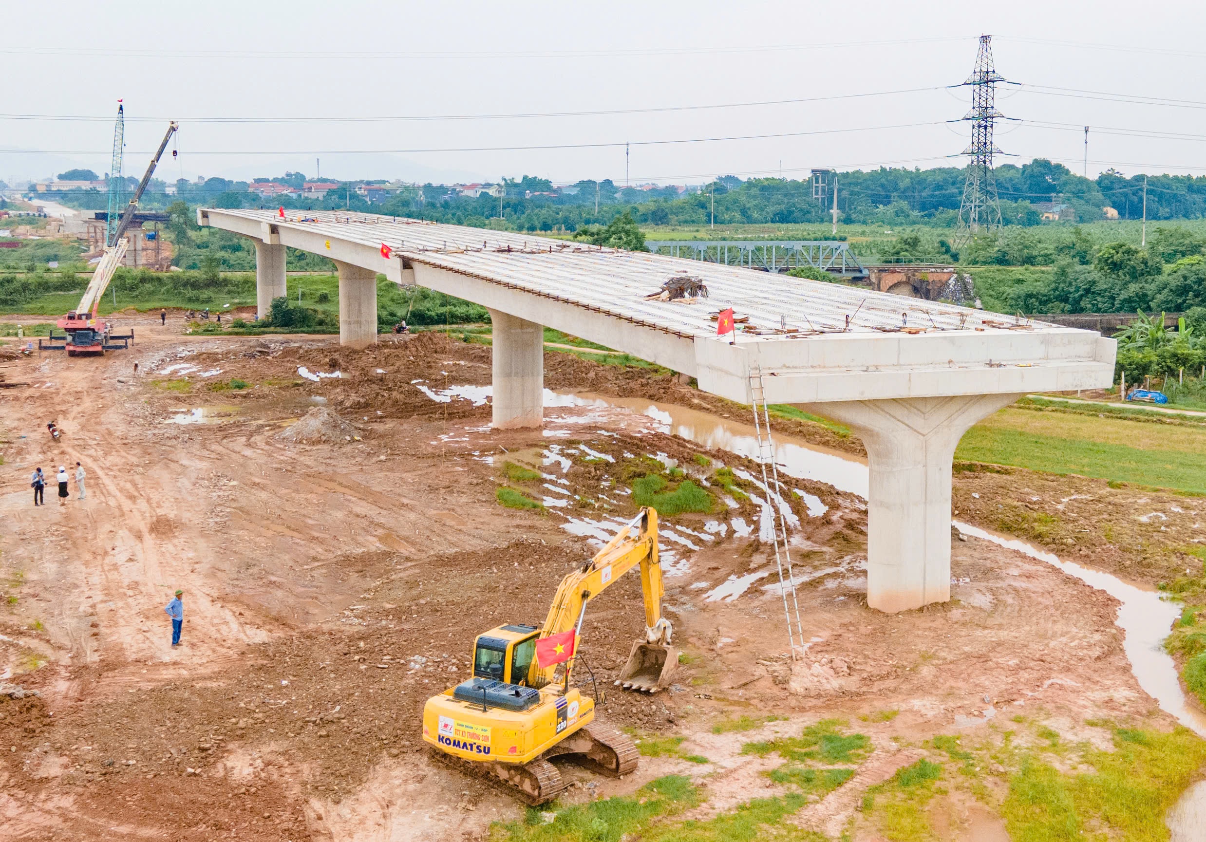 Tiến độ mới nhất dự &aacute;n V&agrave;nh đai 4 - V&ugrave;ng Thủ đ&ocirc;- Ảnh 1.