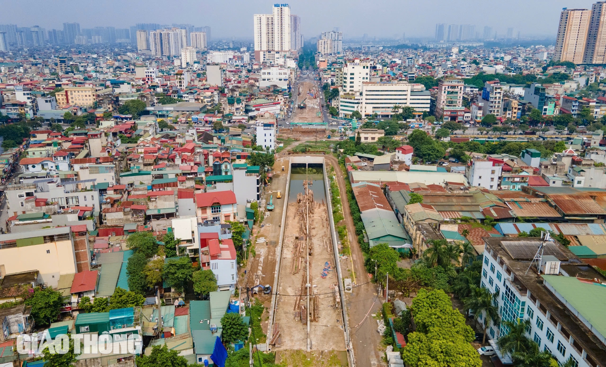 To&agrave;n cảnh hầm chui Kim Đồng sau gần 2 năm thi c&ocirc;ng- Ảnh 1.