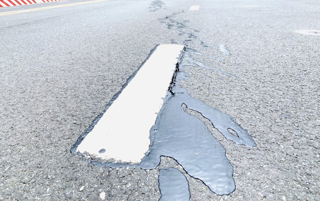 Khẩn trương khắc phục l&uacute;n, nứt mặt đường đ&egrave;o Prenn trước ng&agrave;y 15/8- Ảnh 3.