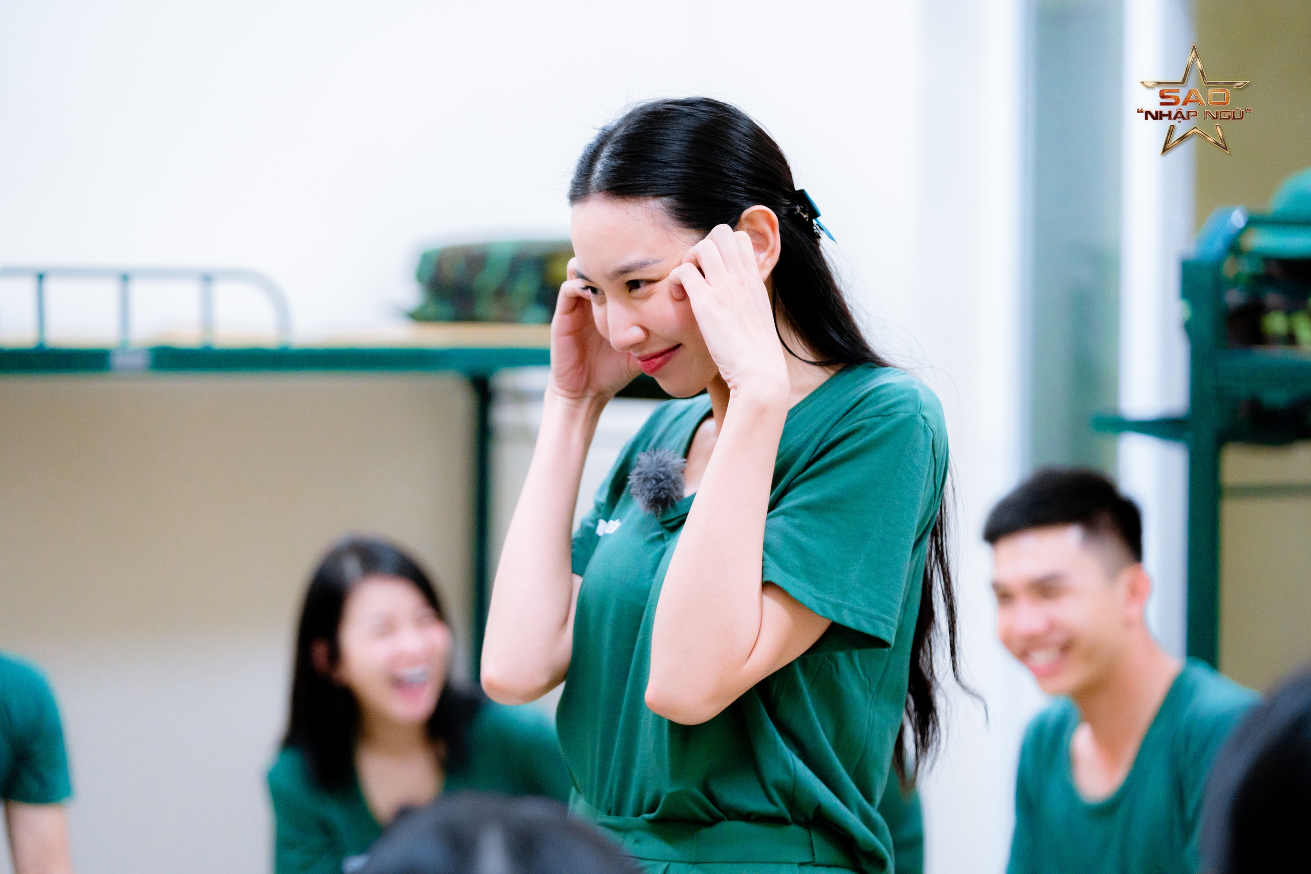 Sao nhập ngũ 2024 tập 3: Th&ugrave;y Ti&ecirc;n, Jun Vũ "so găng" độ dễ thương- Ảnh 1.