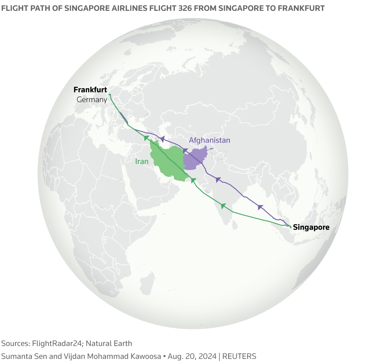 N&eacute; xung đột Trung Đ&ocirc;ng, nhiều h&atilde;ng h&agrave;ng kh&ocirc;ng thế giới chọn bay qua Afghanistan- Ảnh 2.
