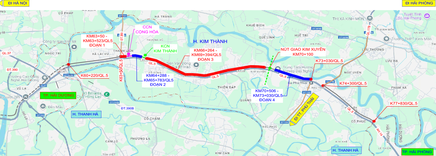 V&igrave; sao Hải Dương khẩn trương triển khai đường gom ph&iacute;a bắc quốc lộ 5 qua huyện Kim Th&agrave;nh?- Ảnh 2.