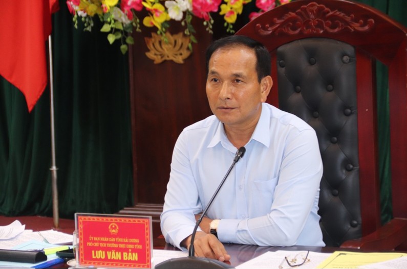 &Ocirc;ng Lưu Văn Bản được giao quyền Chủ tịch UBND tỉnh Hải Dương- Ảnh 1.