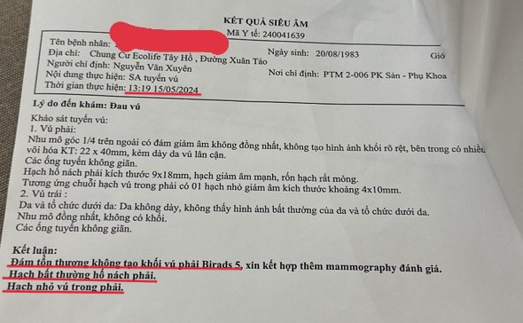 Bệnh viện Hồng Ngọc bị tố kh&ocirc;ng ph&aacute;t hiện ung thư: Sức khỏe bệnh nh&acirc;n hiện ra sao?- Ảnh 2.