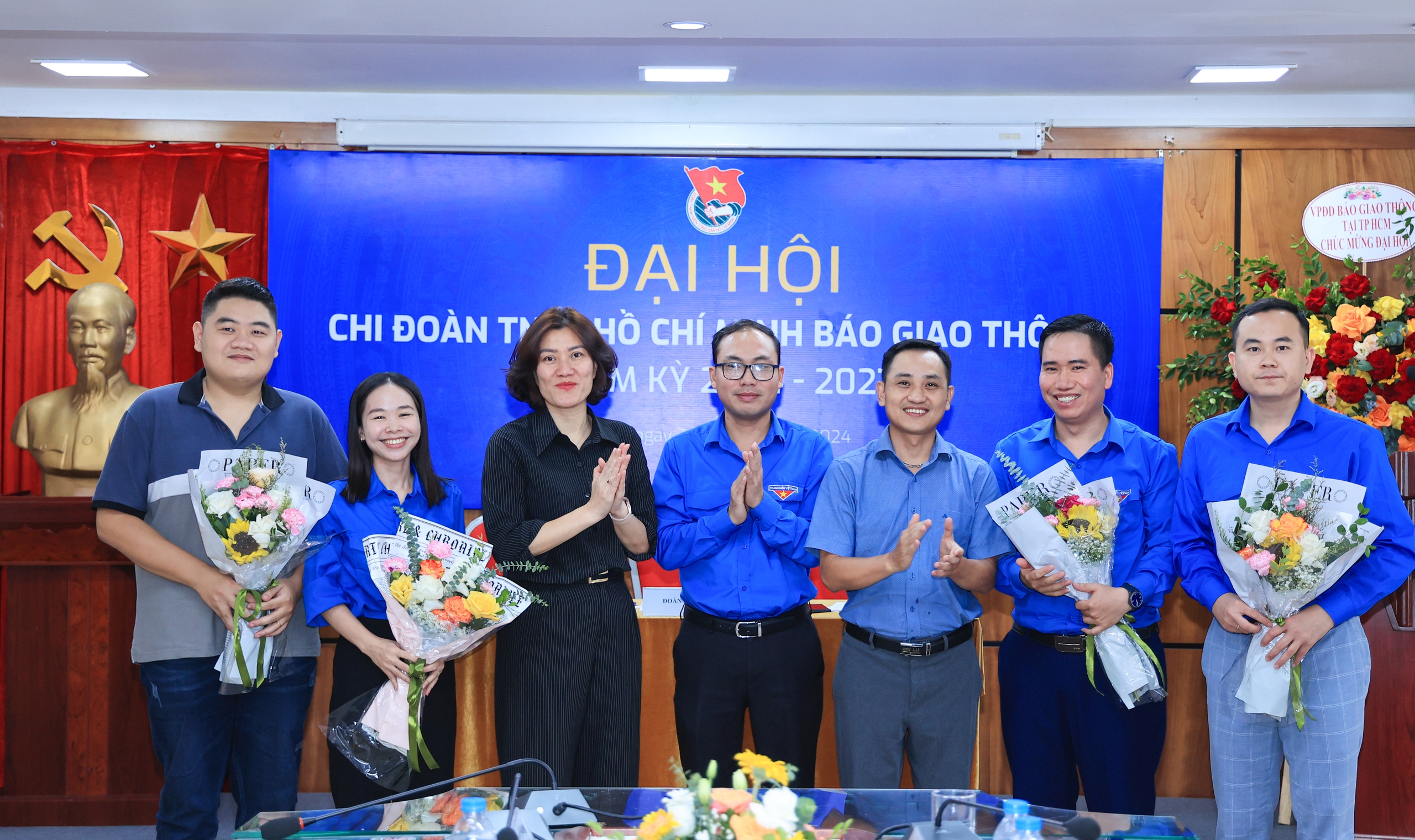 Đo&agrave;n Thanh ni&ecirc;n B&aacute;o Giao th&ocirc;ng tổ chức th&agrave;nh c&ocirc;ng Đại hội nhiệm kỳ 2024-2027- Ảnh 8.