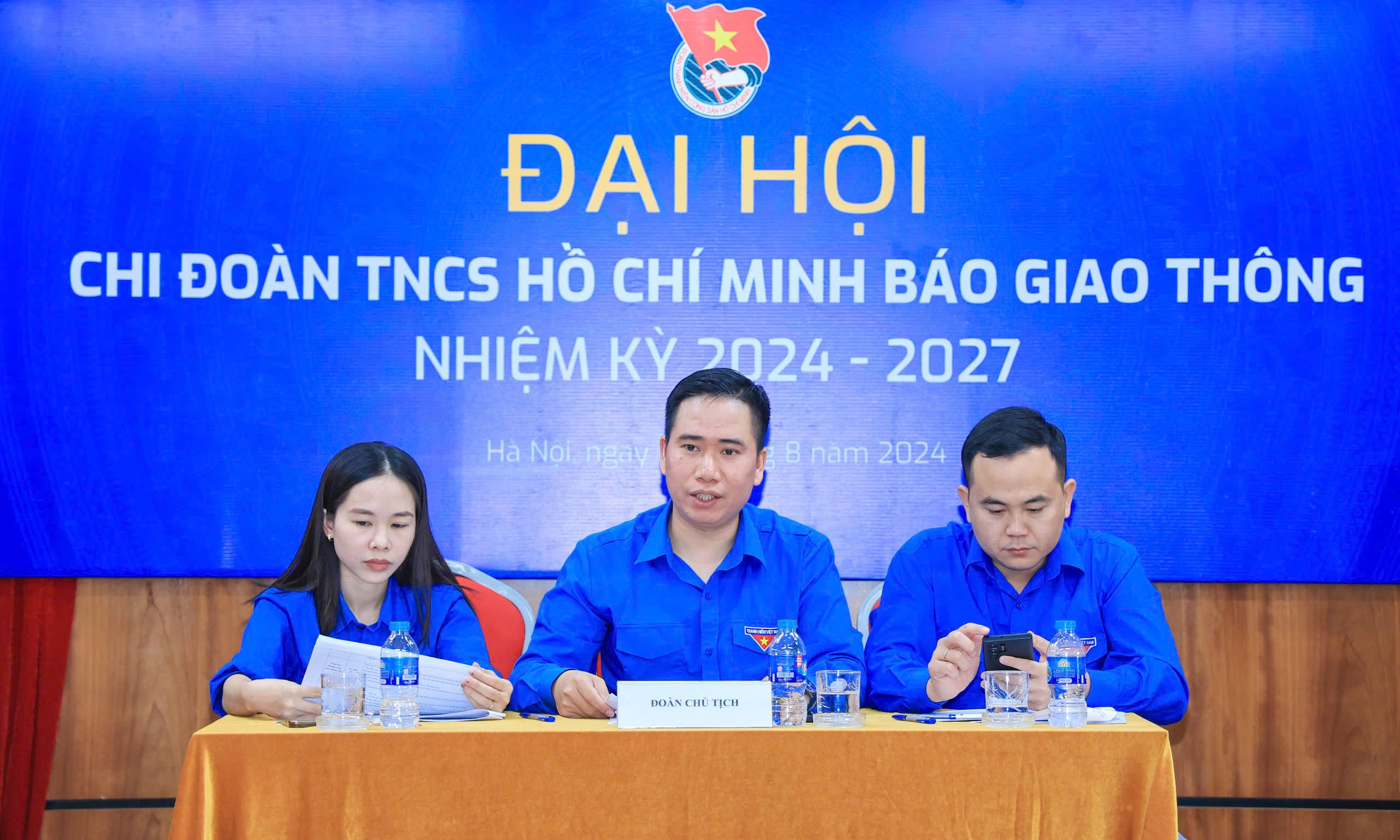 Đo&agrave;n Thanh ni&ecirc;n B&aacute;o Giao th&ocirc;ng tổ chức th&agrave;nh c&ocirc;ng Đại hội nhiệm kỳ 2024-2027- Ảnh 2.