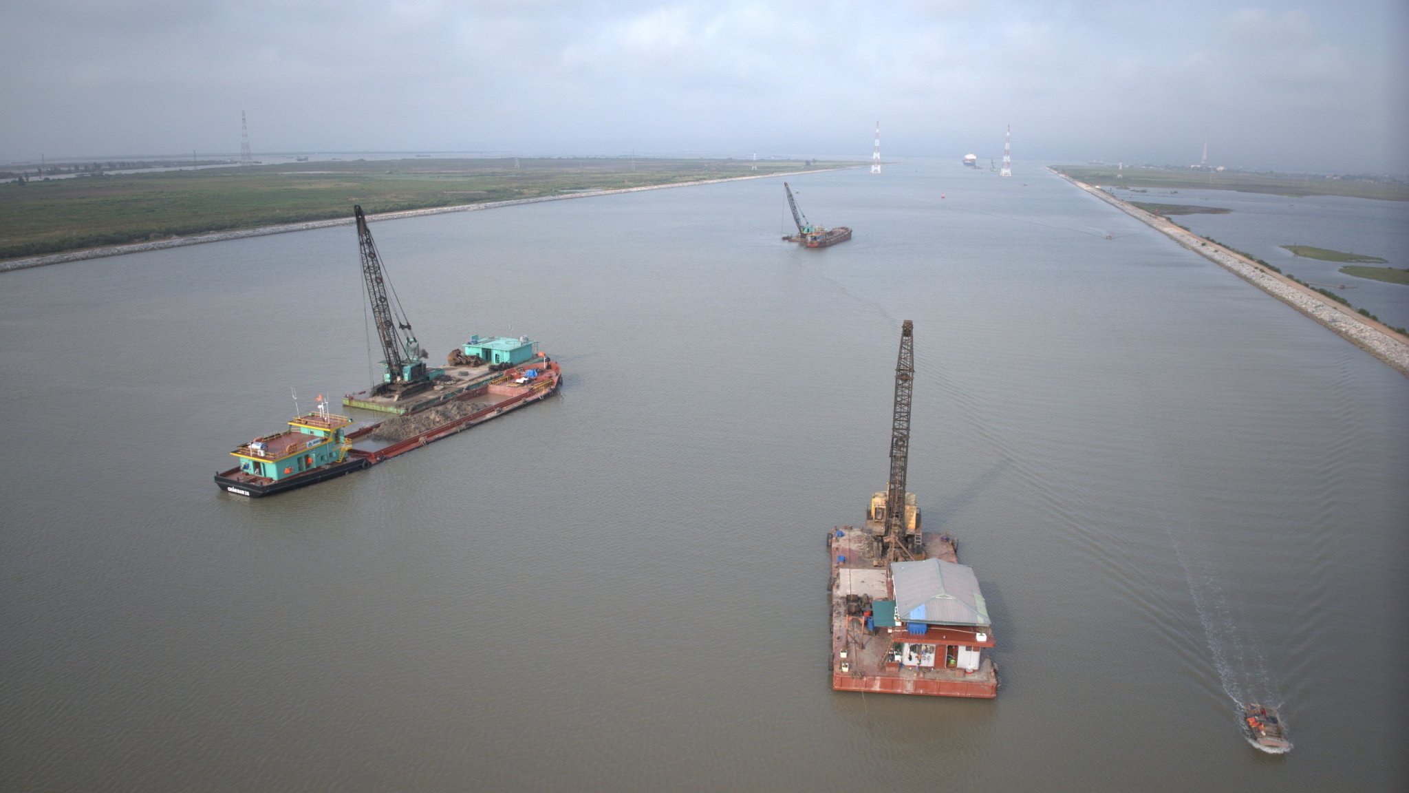 Sắp ho&agrave;n th&agrave;nh n&acirc;ng cấp luồng k&ecirc;nh H&agrave; Nam- Ảnh 1.