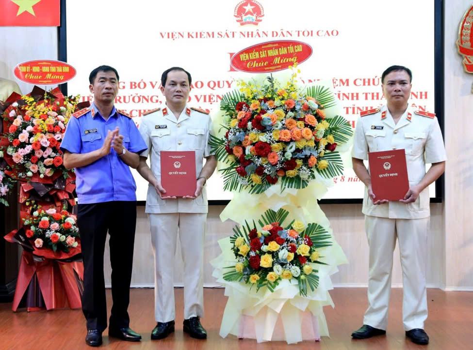 Th&aacute;i B&igrave;nh c&oacute; t&acirc;n Viện trưởng Viện Kiểm s&aacute;t nh&acirc;n d&acirc;n- Ảnh 2.