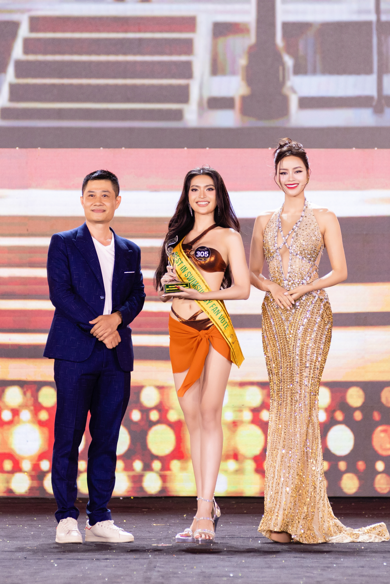 Top 20 Miss Grand Vietnam 2024 "đốt ch&aacute;y" s&acirc;n khấu với trang phục bikini- Ảnh 2.