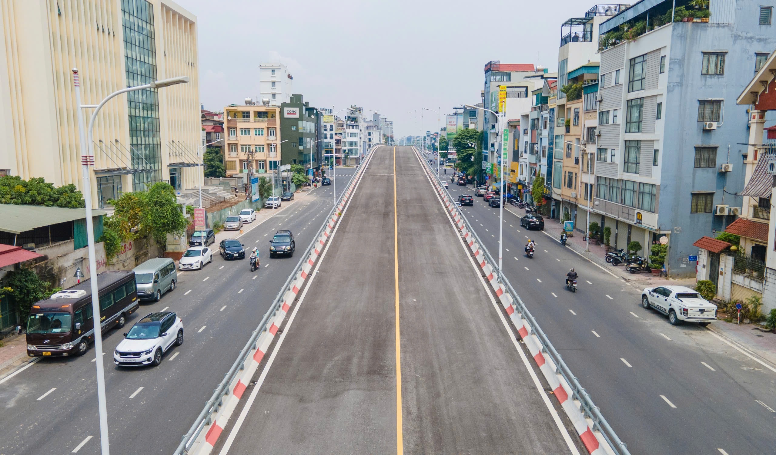 To&agrave;n cảnh tuyến đường 1.200 tỷ đồng ở H&agrave; Nội sắp th&ocirc;ng xe- Ảnh 3.