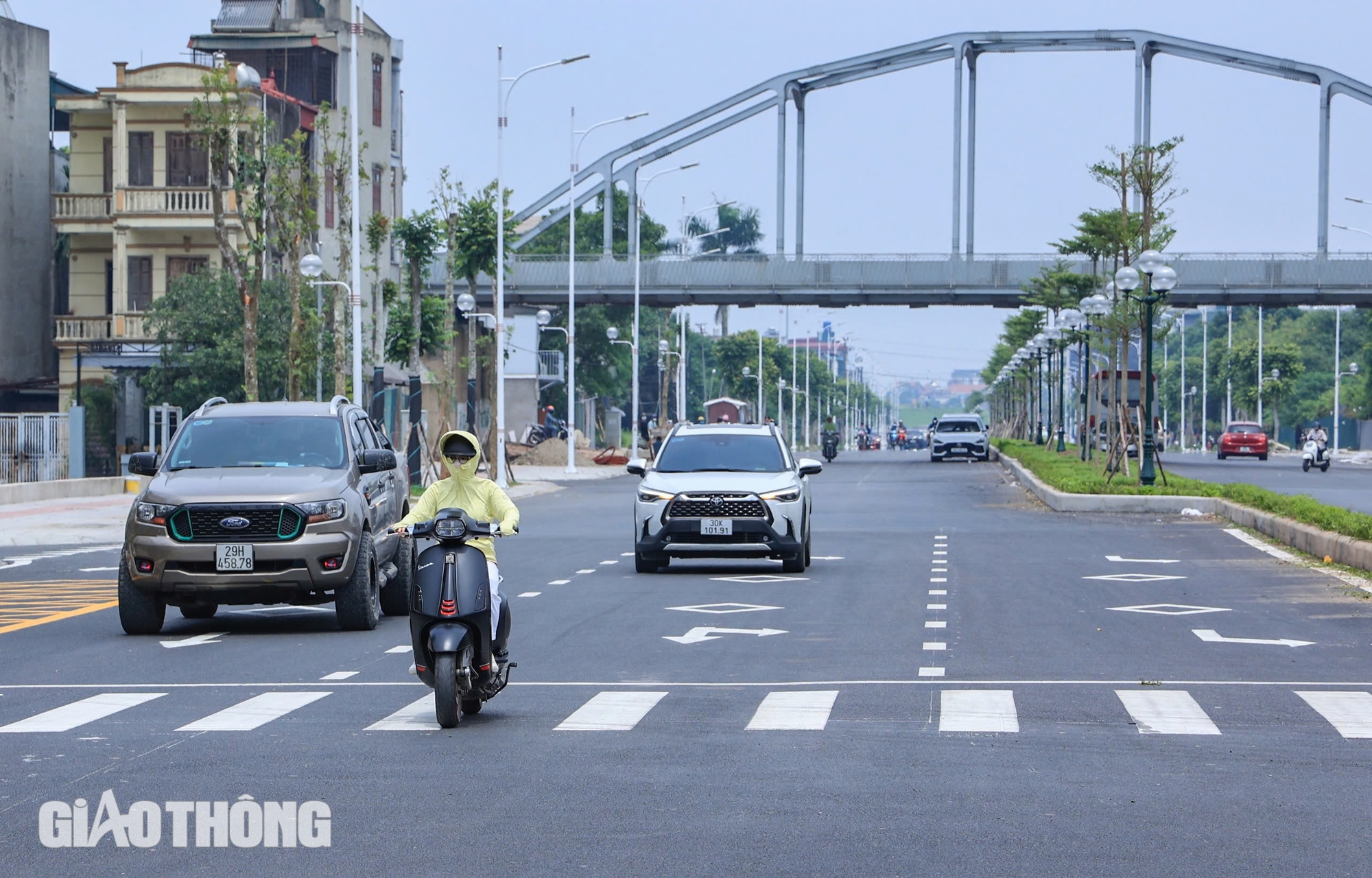 To&agrave;n cảnh tuyến đường 1.200 tỷ đồng ở H&agrave; Nội sắp th&ocirc;ng xe- Ảnh 10.
