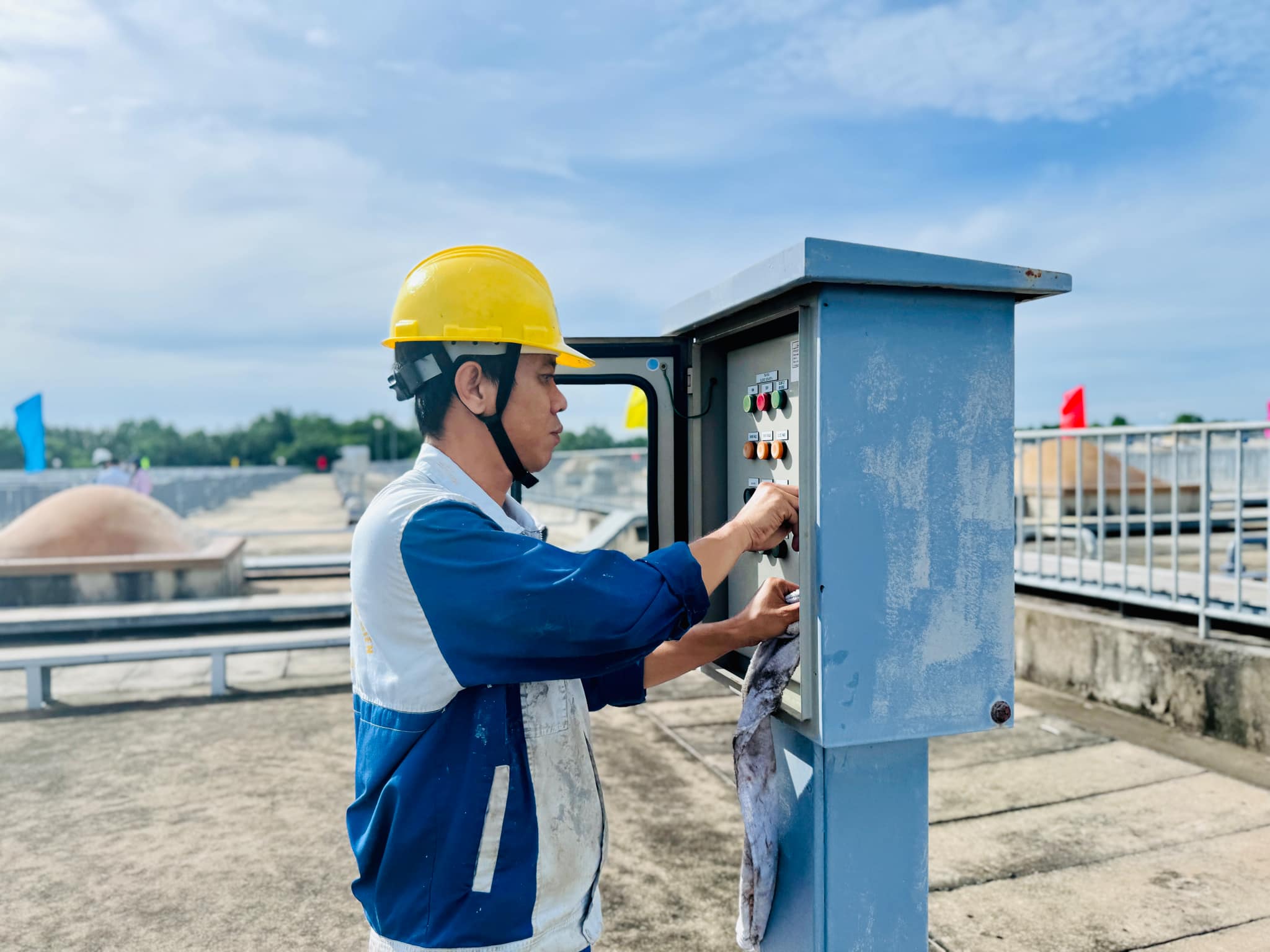 Cận cảnh nh&agrave; m&aacute;y xử l&yacute; nước thải lớn nhất nước vừa kh&aacute;nh th&agrave;nh- Ảnh 9.