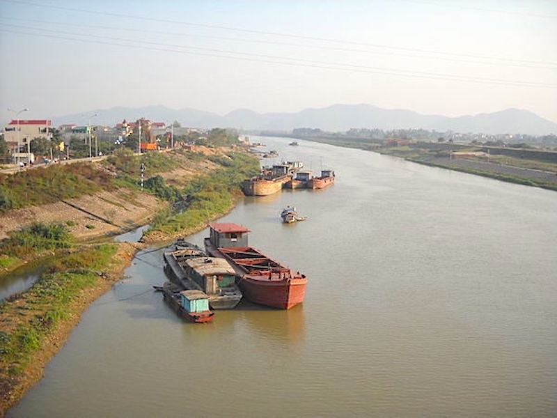 Cấm phương tiện thủy tr&ecirc;n s&ocirc;ng Thương để diễn tập t&igrave;m kiếm cứu nạn- Ảnh 1.