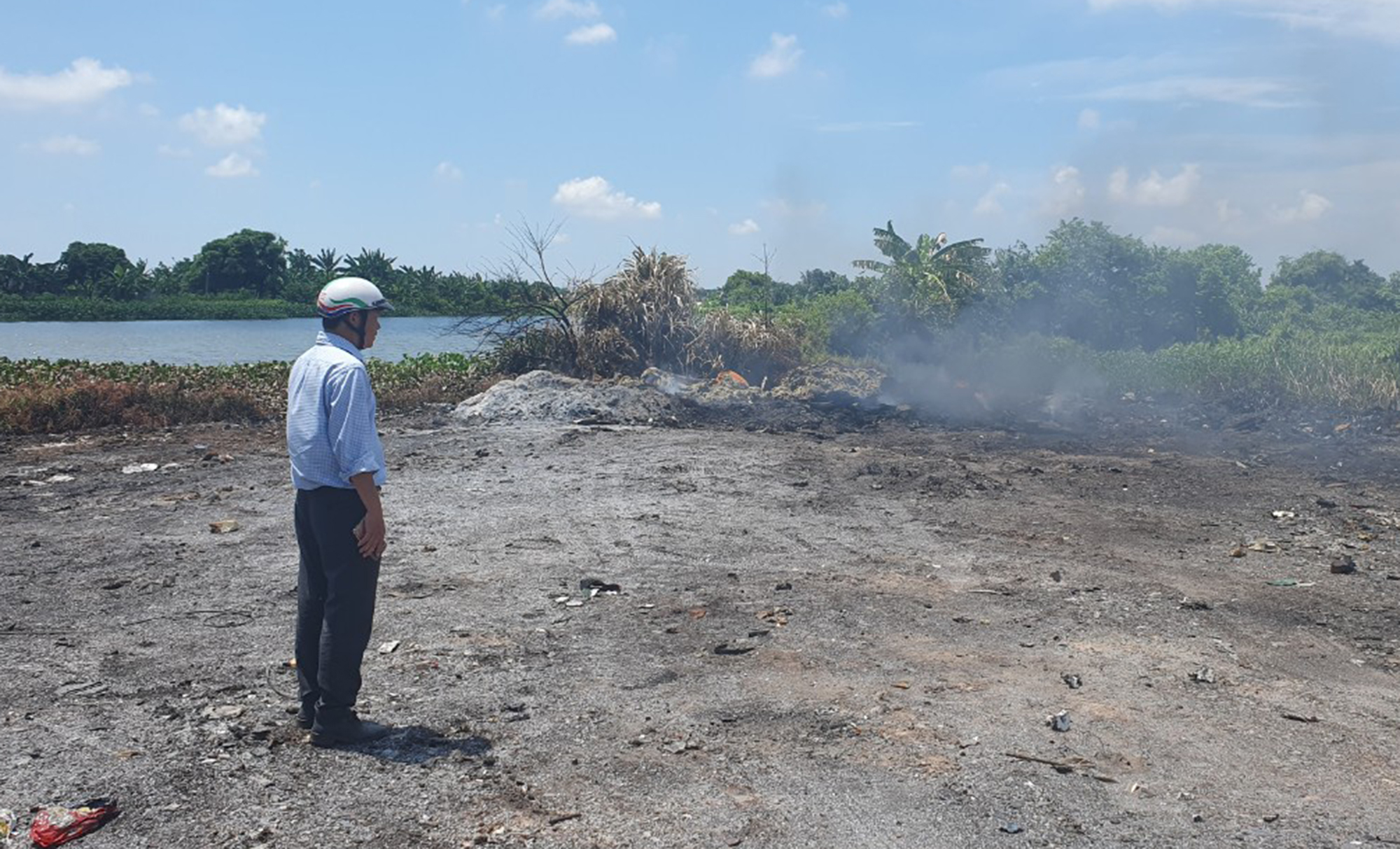 Hải Ph&ograve;ng:&nbsp;R&aacute;c thải độc hại bức tử s&ocirc;ng Đa Độ- Ảnh 1.