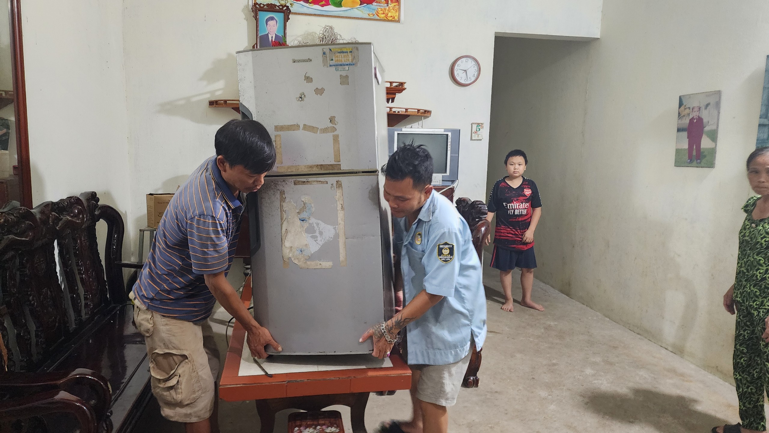 Thủy điện Th&aacute;c B&agrave; xả lũ, 79 nh&agrave; d&acirc;n v&agrave; xưởng gỗ bị ngập lụt- Ảnh 4.