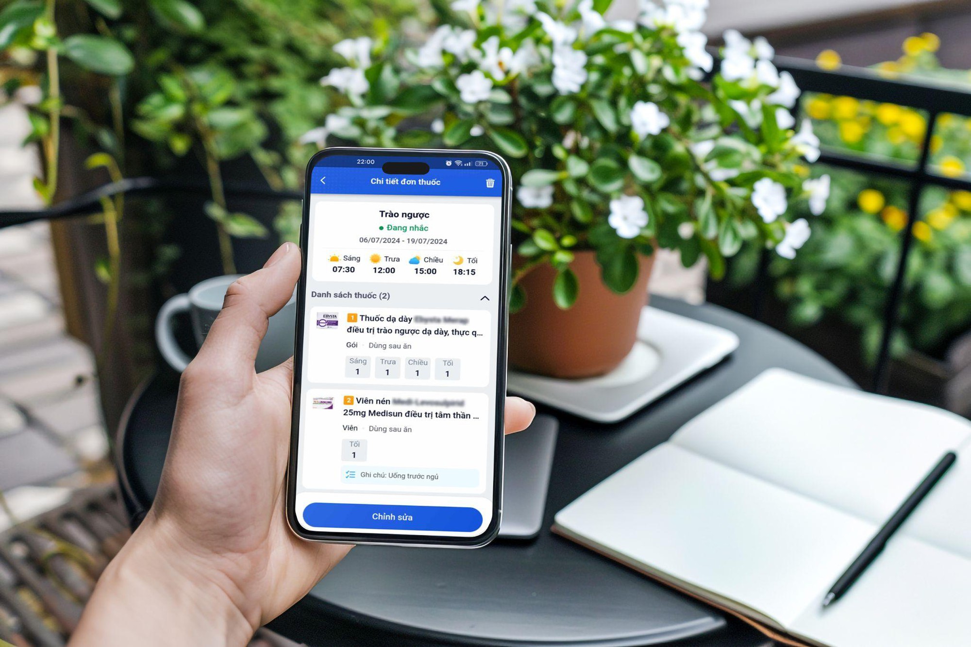 C&ocirc;ng nghệ th&ocirc;ng minh hỗ trợ sức khỏe: Long Ch&acirc;u ra mắt t&iacute;nh năng Nhắc uống thuốc mới- Ảnh 2.