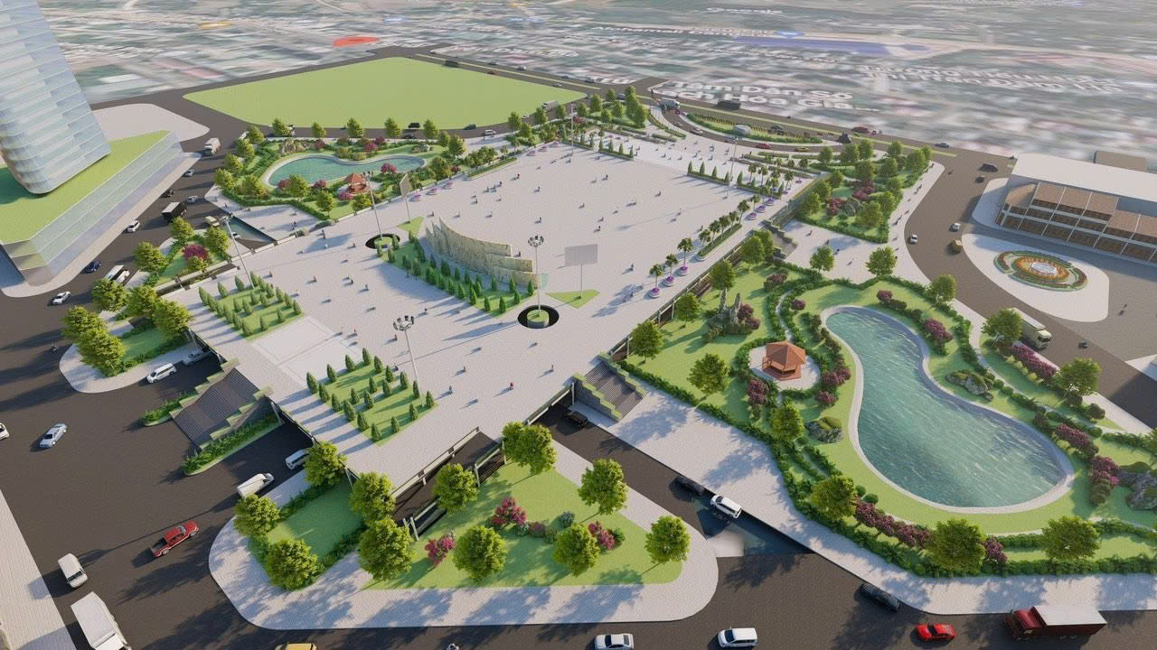 Quảng Ninh: Dự &aacute;n quảng trường h&agrave;ng triệu đ&ocirc; &igrave; ạch thi c&ocirc;ng- Ảnh 4.