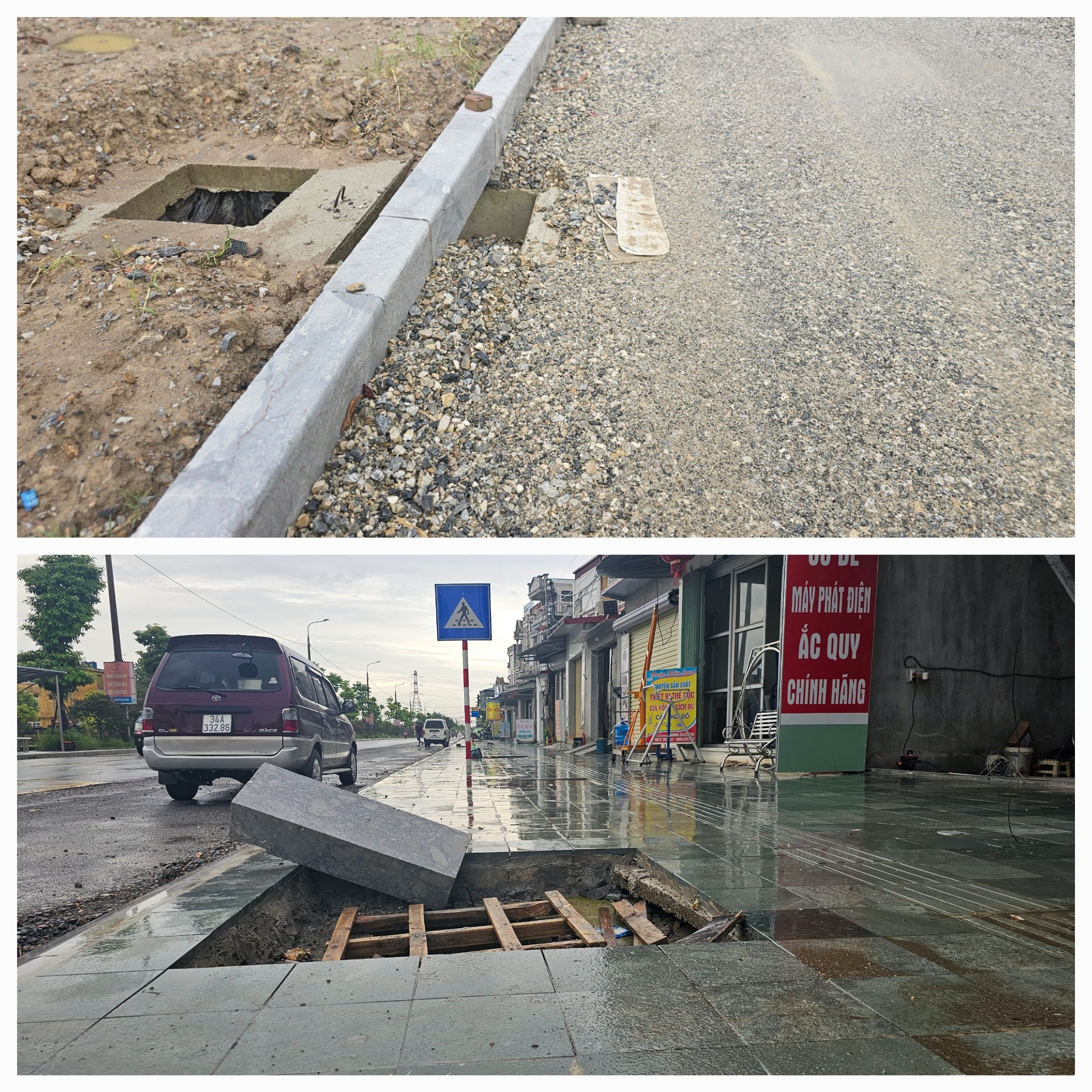 Hiểm nguy rình rập tại dự án nâng cấp đường tỉnh 392B- Ảnh 2.