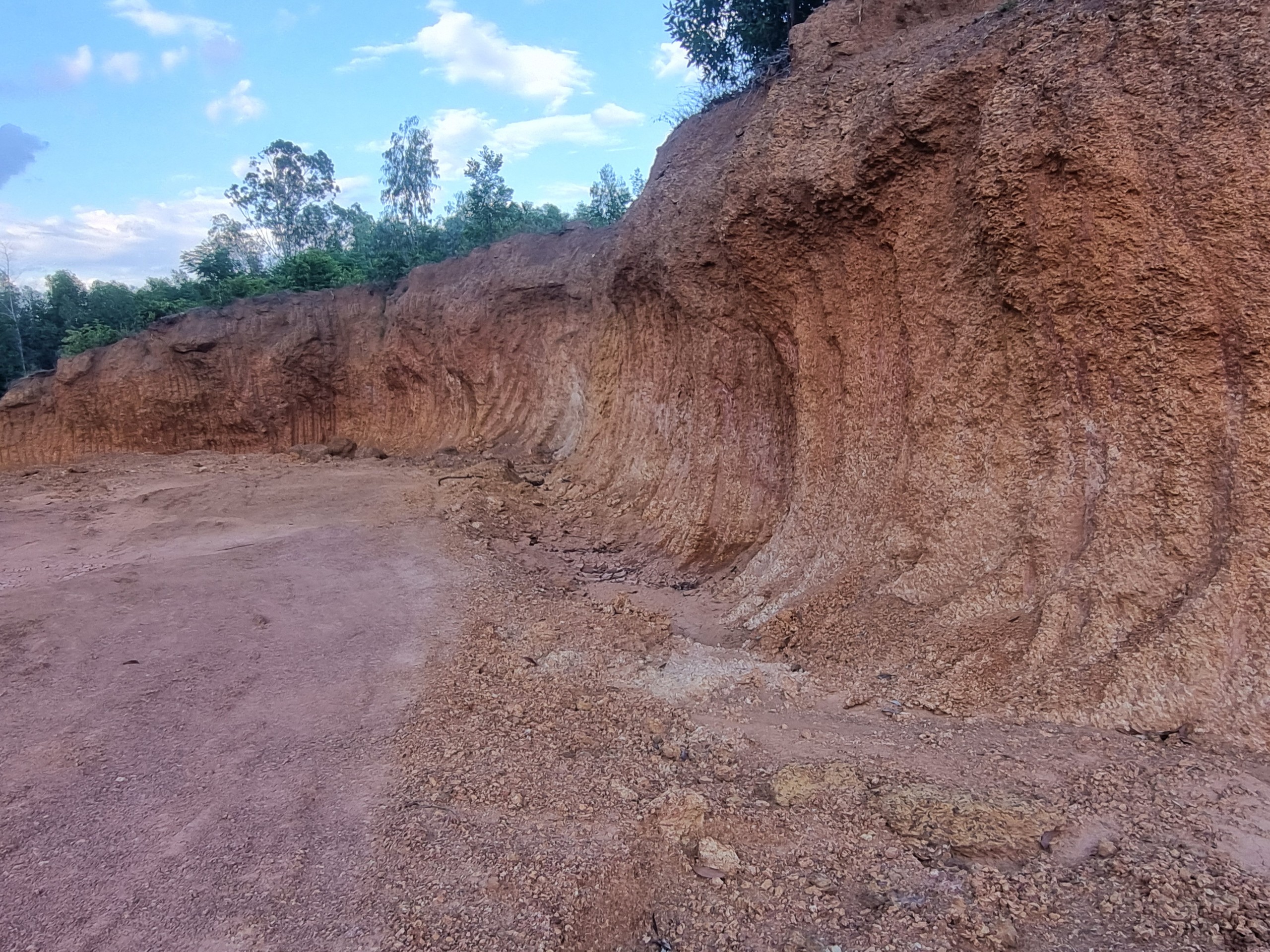 B&igrave;nh Định: Bất thường khu đất bị khai th&aacute;c nham nhở- Ảnh 1.