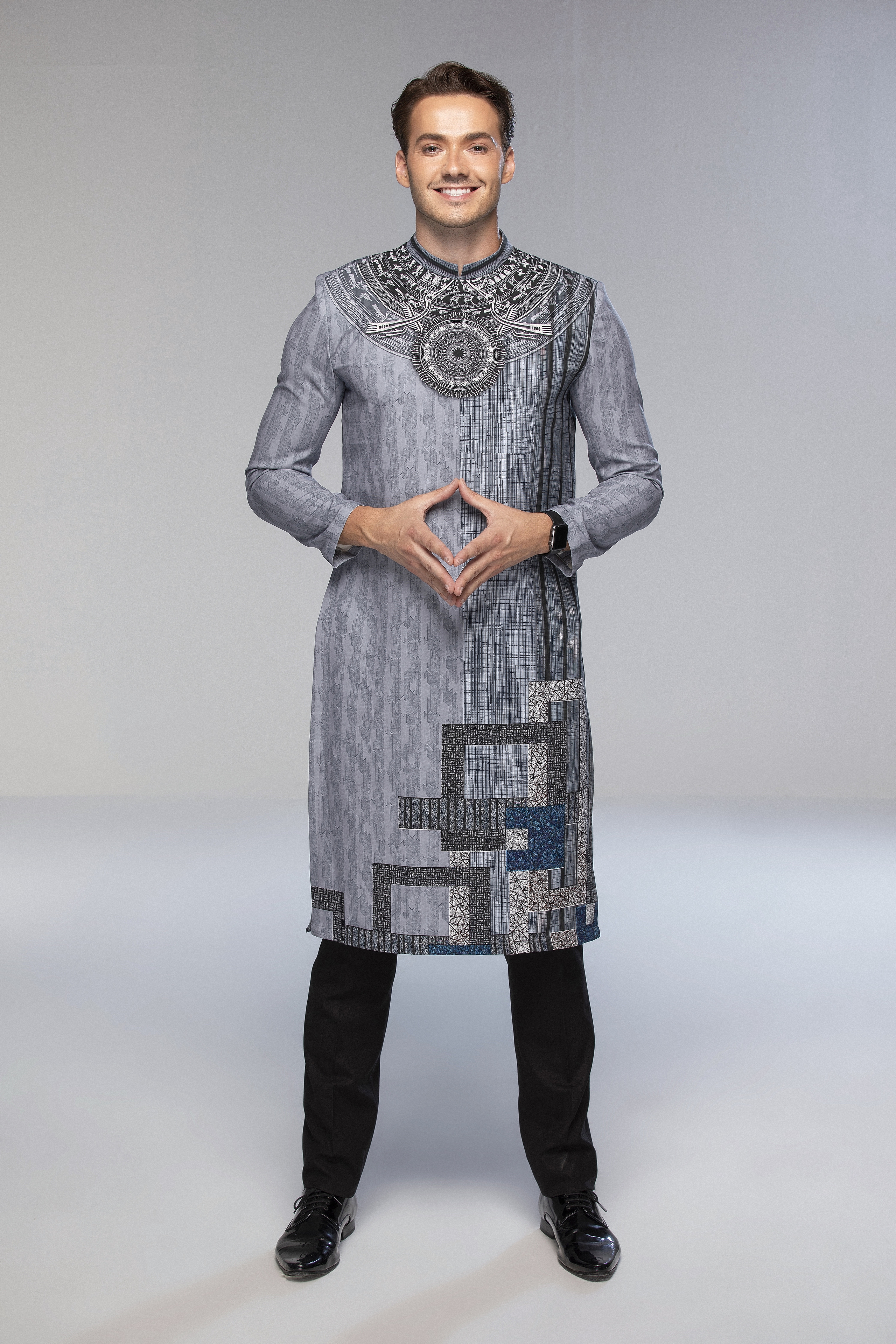 Hoa hậu &Yacute; Nhi, Hoa hậu Thế giới Krystyna v&agrave; nam vương Jack Heslewood mặc &aacute;o d&agrave;i Việt Nam- Ảnh 9.