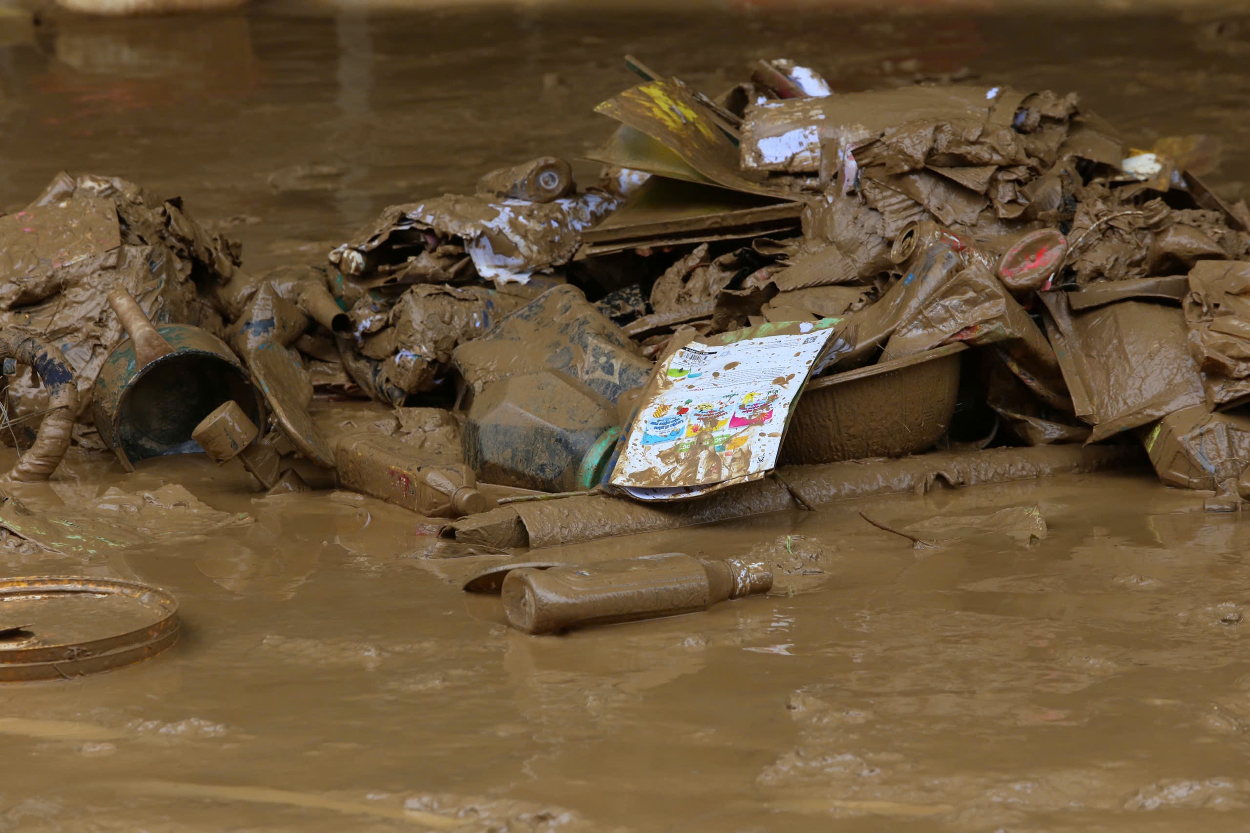 Thị trấn Phố R&agrave;ng ở L&agrave;o Cai ngổn ngang sau lũ- Ảnh 5.