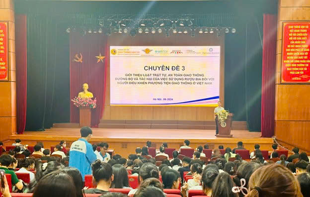 Khởi động chương tr&igrave;nh đ&agrave;o tạo quốc tế về t&aacute;c hại sử dụng rượu bia khi l&aacute;i xe- Ảnh 1.