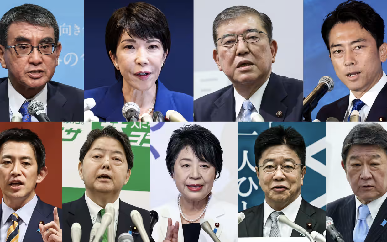 Nhật Bản có tân Thủ tướng- Ảnh 2. Cuộc đua bầu cử Thủ tướng Nhật Bản có số ứng viên kỷ lục
