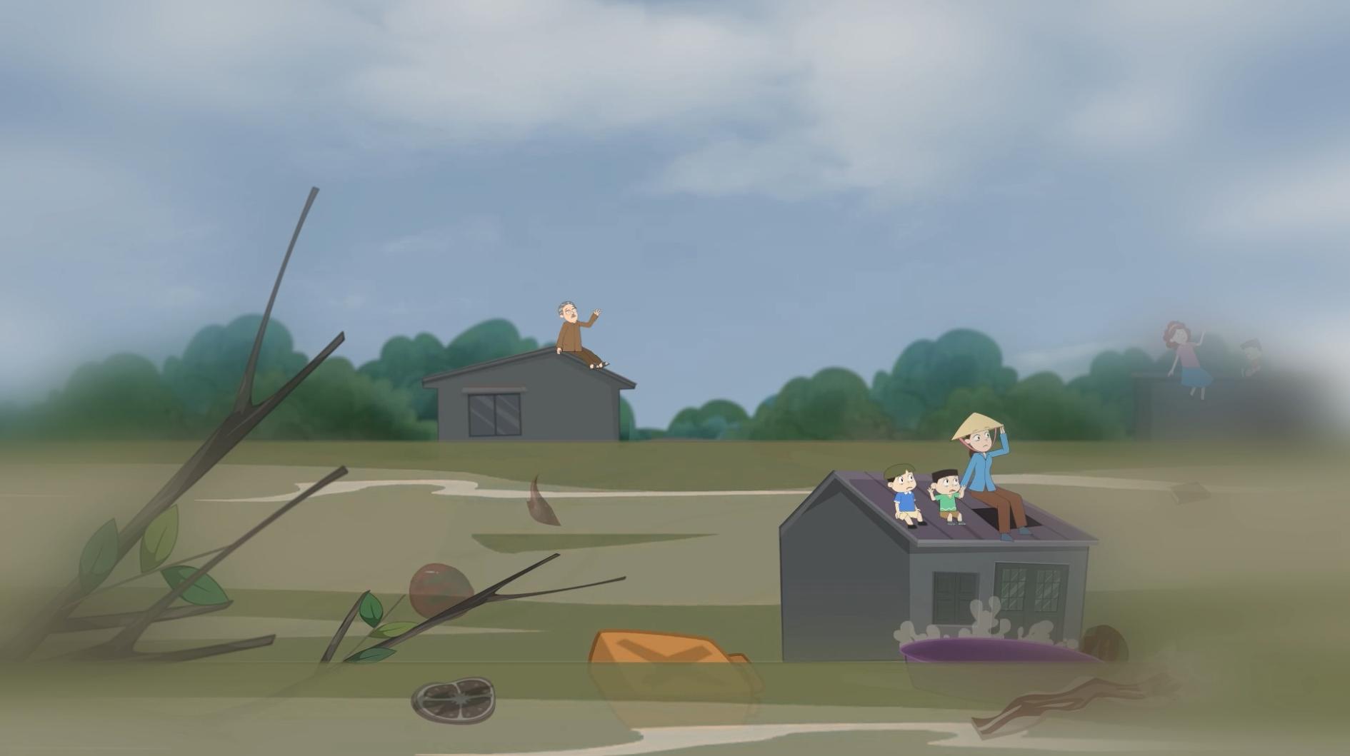 Có gì hấp dẫn ở chùm phim hoạt hình về phòng, chống thiên tai "An toàn cho con" trên VTV?- Ảnh 4. Có gì hấp dẫn ở chùm phim hoạt hình về phòng, chống thiên tai "An toàn cho con" trên VTV?- Ảnh 4.