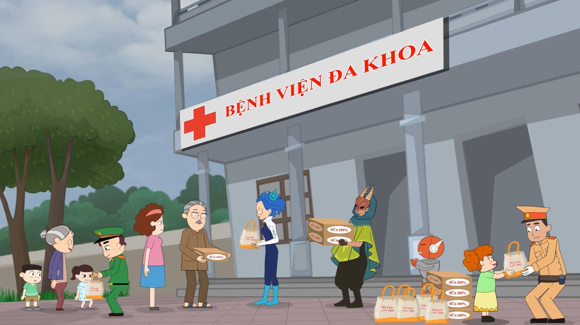 Có gì hấp dẫn ở chùm phim hoạt hình về phòng, chống thiên tai "An toàn cho con" trên VTV?- Ảnh 6. Có gì hấp dẫn ở chùm phim hoạt hình về phòng, chống thiên tai "An toàn cho con" trên VTV?- Ảnh 6.