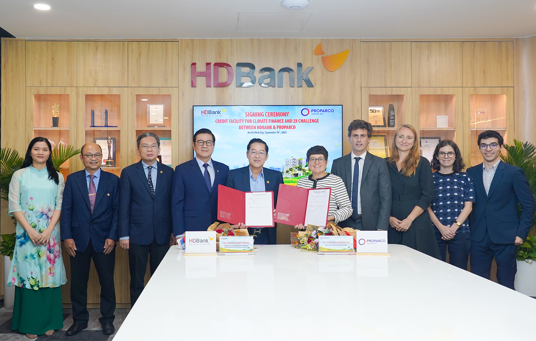 Proparco n&acirc;ng t&agrave;i trợ cho HDBank l&ecirc;n 100 triệu USD, củng cố mục ti&ecirc;u ph&aacute;t triển bền vững- Ảnh 1.