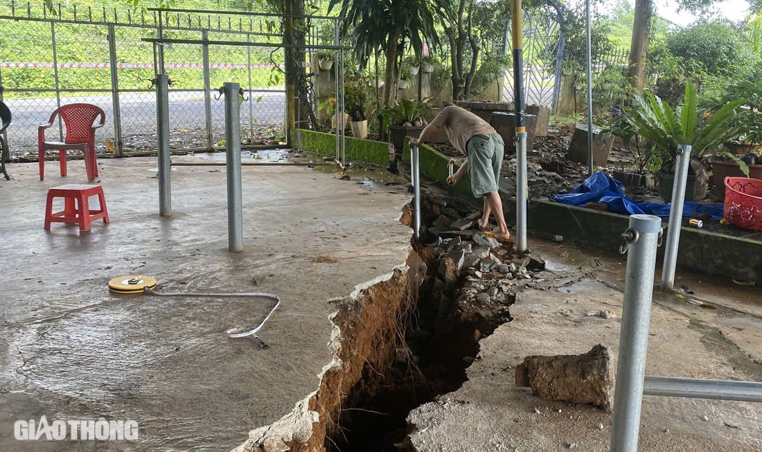 Mưa lớn g&acirc;y sạt lở taluy đường Hồ Ch&iacute; Minh qua Đắk N&ocirc;ng- Ảnh 2.