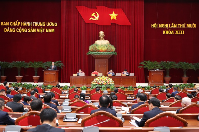 Bế mạc Hội nghị Trung ương 10, bầu bổ sung 2 ủy vi&ecirc;n Ủy ban Kiểm tra Trung ương- Ảnh 1.