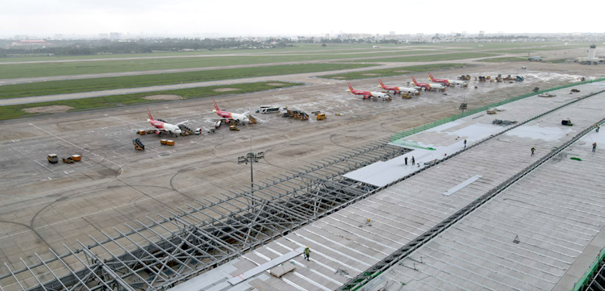 Mở rộng đường kết nối với nhà ga T3 Tân Sơn Nhất- Ảnh 2. Mở rộng đường kết nối với nhà ga T3 Tân Sơn Nhất- Ảnh 2.