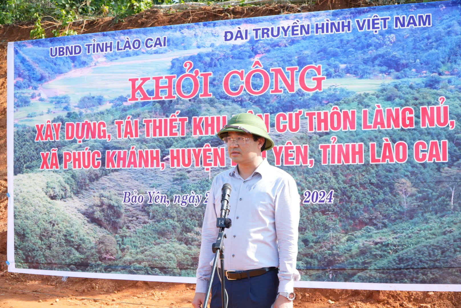 Khởi c&ocirc;ng x&acirc;y dựng, t&aacute;i thiết khu d&acirc;n cư th&ocirc;n L&agrave;ng Nủ- Ảnh 2.