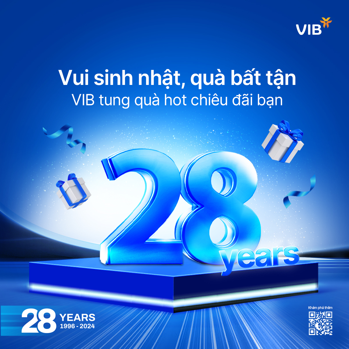 Mừng 28 năm th&agrave;nh lập, VIB ưu đ&atilde;i kh&ocirc;ng giới hạn tri &acirc;n kh&aacute;ch h&agrave;ng- Ảnh 2.