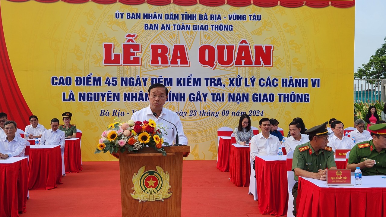 B&agrave; Rịa - Vũng T&agrave;u: Ra qu&acirc;n cao điểm 45 ng&agrave;y đ&ecirc;m xử phạt xe qu&aacute; tải- Ảnh 1.
