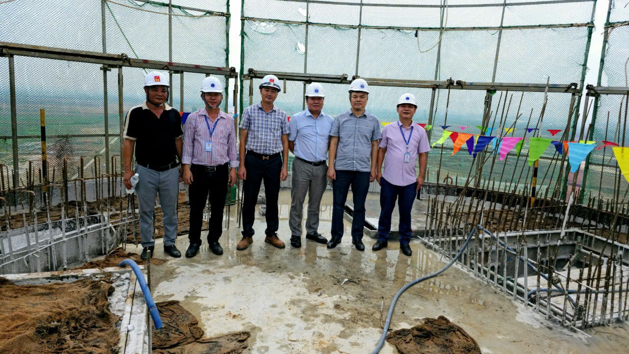 Tháp không lưu sân bay Long Thành đã cất nóc, xong phần thô bê tông cốt thép- Ảnh 2. Tháp không lưu sân bay Long Thành đã cất nóc, xong phần thô bê tông cốt thép- Ảnh 2.