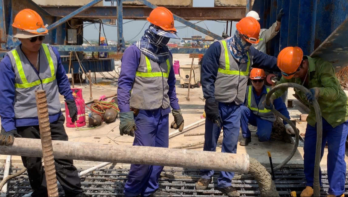 Tăng tốc thi c&ocirc;ng dự &aacute;n đường trục ph&aacute;t triển d&agrave;i 46km ở Nam Định- Ảnh 5.