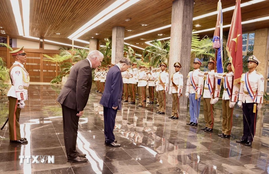 Cuba tổ chức trọng thể lễ đón Tổng Bí thư, Chủ tịch nước Tô Lâm- Ảnh 3. Cuba tổ chức trọng thể lễ đón Tổng Bí thư, Chủ tịch nước Tô Lâm- Ảnh 3.