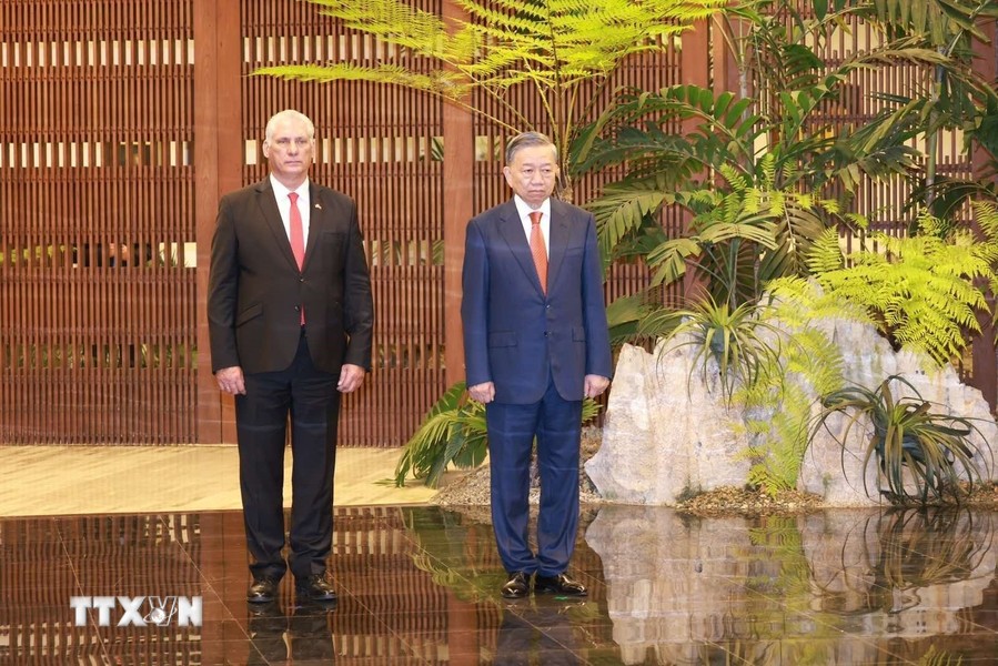 Cuba tổ chức trọng thể lễ đón Tổng Bí thư, Chủ tịch nước Tô Lâm- Ảnh 2. Cuba tổ chức trọng thể lễ đón Tổng Bí thư, Chủ tịch nước Tô Lâm- Ảnh 2.