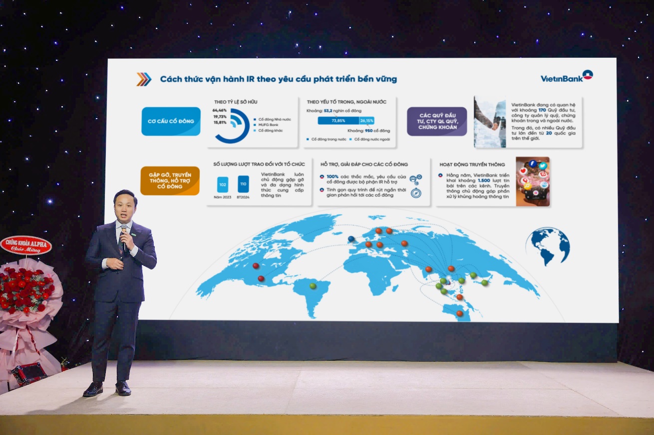 VietinBank nhận danh hiệu &ldquo;Doanh nghiệp ni&ecirc;m yết c&oacute; hoạt động IR được y&ecirc;u th&iacute;ch nhất&rdquo;- Ảnh 2.