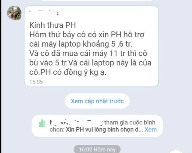 Phụ huynh kh&ocirc;ng đồng &yacute; hỗ trợ mua laptop, c&ocirc; gi&aacute;o "dỗi" kh&ocirc;ng soạn đề cương- Ảnh 3.