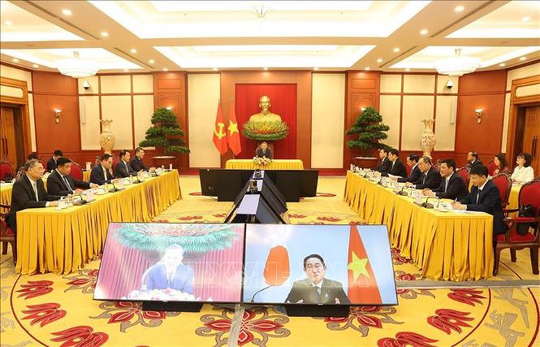Tổng B&iacute; thư, Chủ tịch nước T&ocirc; L&acirc;m điện đ&agrave;m với Tổng thống H&agrave;n Quốc v&agrave; Thủ tướng Nhật Bản- Ảnh 3.