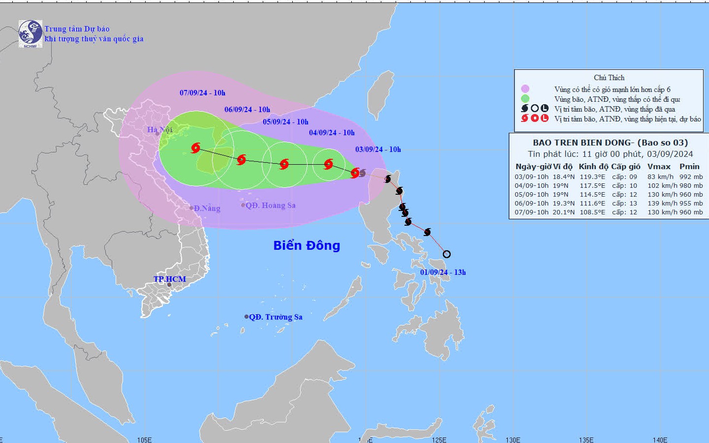 Thủ tướng chỉ đạo khẩn trương ứng ph&oacute; b&atilde;o số 3